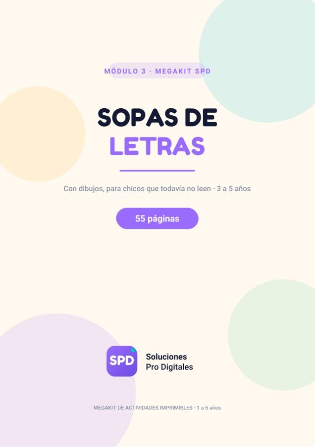 Sopas de Letras Ilustradas