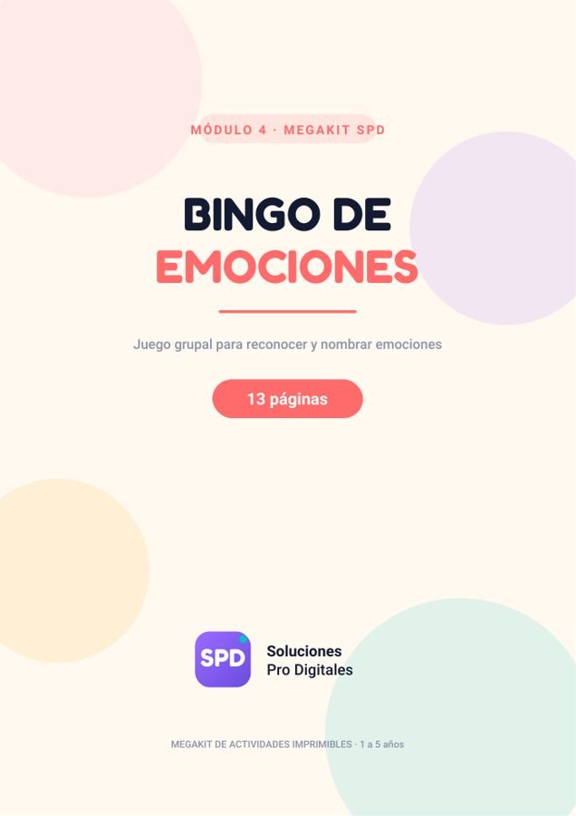 Bingo de Emociones